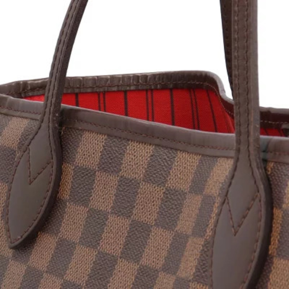 Louis Vuitton Neverfull Damier Tote Bag Canvas Brown - Picture 8 of 8